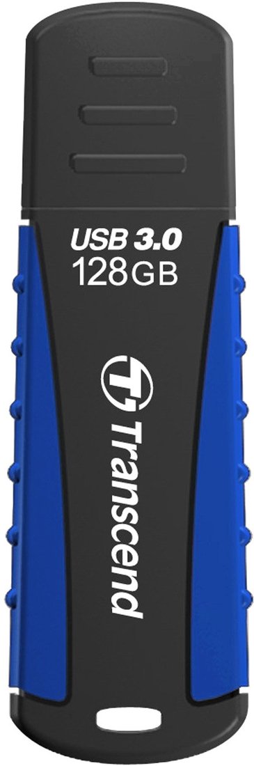 

USB Flash Transcend JetFlash 810 128GB (черный/синий)