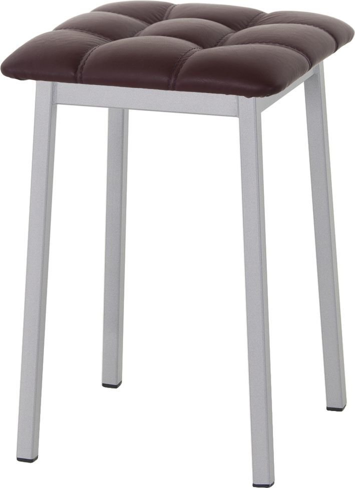 

Табурет AMC Comfort 7К5.14 (кожзам, бордо/серебристый)