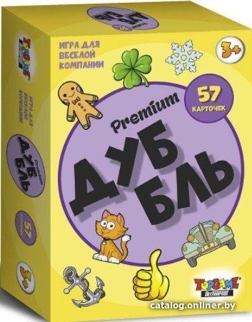 Карточная игра Topgame ДуББль. Премиум 01755