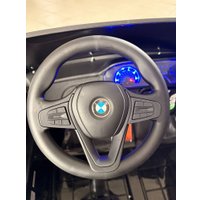 Электромобиль Baby Driver BMW X7+ Качалка 2288 (синий глянец)