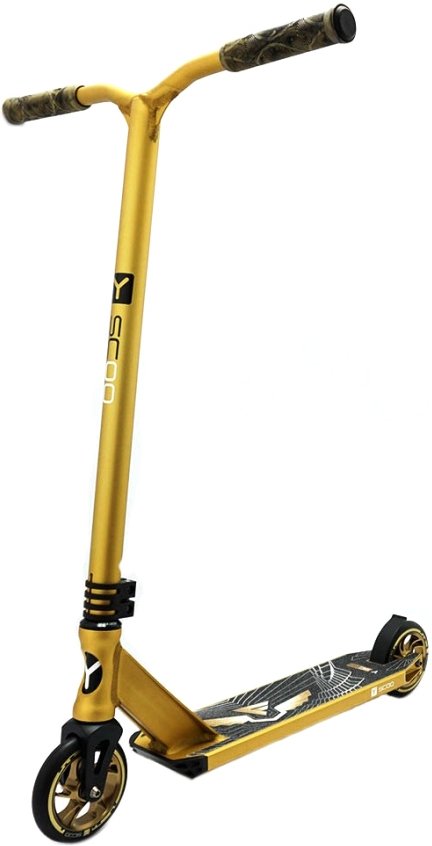 

Трюковый самокат Y-Scoo Fly 120 (bronzat)