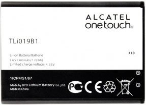 

Аккумулятор для телефона Копия Alcatel TLi019B1