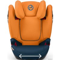 Детское автокресло Cybex Solution S-fix 2020 (deep black)