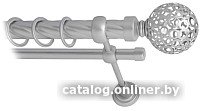 

Карниз для штор Lm Decor Ажур 095 2р витой 25/16мм (сатин, 1.8м)