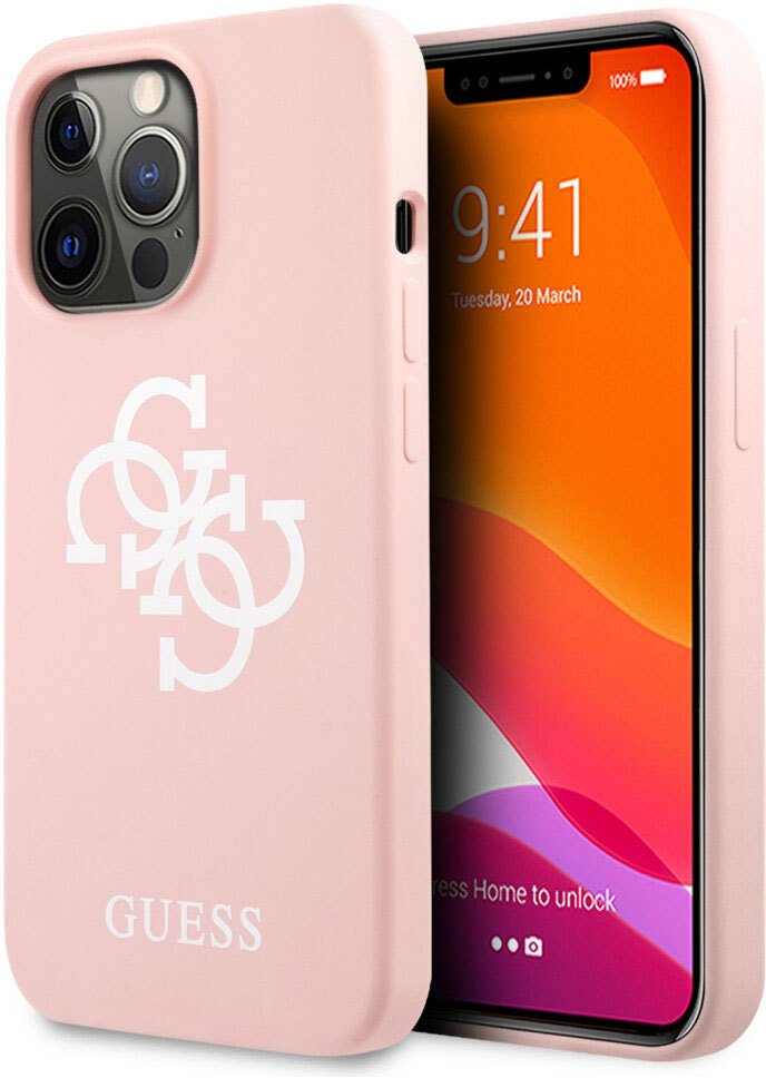 

Чехол для телефона CG Mobile Guess для Apple iPhone 13 Pro Max GUHCP13XLS4GWPI