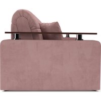 Диван Мебель-АРС Аккордеон Бакли ППУ 140x200 (велюр пудра НВ-178/18)