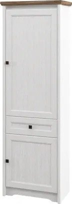 

Шкаф распашной Elva Вилла NEM07HS-2D1S-690/380/2090 (04) (белый/дуб стирлинг)