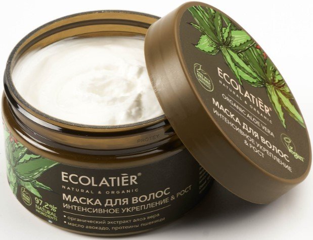 

Маска Ecolatier Green Интенсивное укрепление & Рост Aloe Vera 250 мл
