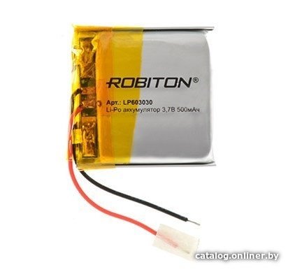 Аккумулятор Robiton LP603030 500mAh 1шт