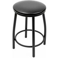 Табурет ВВР Премиум (черный/черный, экокожа)