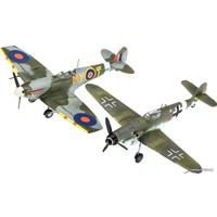 Сборная модель Revell 03710 Combat Set Messerschmitt Bf109G-10 & Spitfire Mk.V