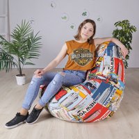 Кресло-мешок Flagman Груша Макси Г2.4-12 Найс А01