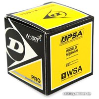 Набор мячей для сквоша DUNLOP Pro (2 желтые точки, 3 шт)