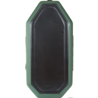 Моторно-гребная лодка Лоцман Стандарт 240 ЖС (зеленый)