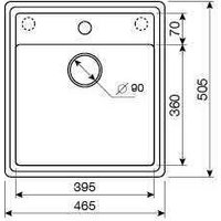 Кухонная мойка ZorG Como 46 (песчаный берег)