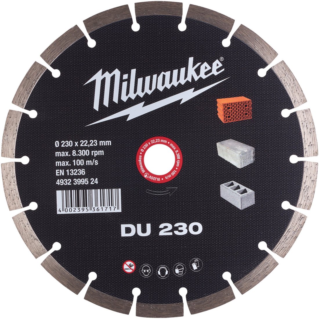 

Отрезной диск алмазный Milwaukee 4932399524