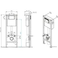 Унитаз подвесной Cersanit Street Fusion Vortex Dpl Eo 64578