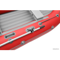 Моторно-гребная лодка Roger Boat Trofey 3500 (без киля, красный/серый)