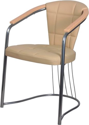 

Стул с подлокотниками СоюзРегионПоставка Соната-Комфорт СРП-018К (экотекс 3014/подлокотники бук)