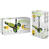 Трехколесный самокат Yvolution Y Glider Deluxe (зеленый)