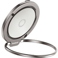 Подставка Baseus MagPro II Magnetic Ring Phone Stand (серебристый)