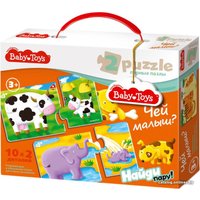 Мозаика/пазл Baby Toys Чей малыш? 02514