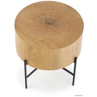 Журнальный столик Halmar Brooklyn-s 45x45 (натуральный/черный)