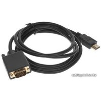 Кабель USBTOP HDMI - VGA (1.8 м, черный)