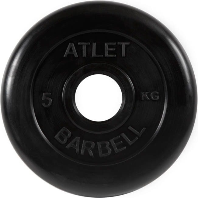 

Диск MB Barbell Атлет 51 мм (1x5 кг)