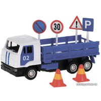 Грузовик Технопарк KAMAZ 65207 SB-16-89-B2+SIGNS-WB