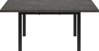 Кухонный стол Senira Велес 100x60 (бетон/опора черная)