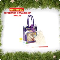 Набор для создания поделок/игрушек Bondibon Елочные украшения. Снеговичок ВВ1600-1