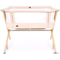 Приставная детская кроватка Nuovita Accanto Dalia (бежевый/дерево)
