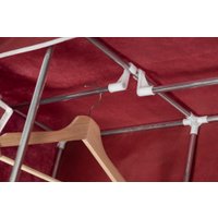 Тканевый шкаф Mio Tesoro Lari 3 (бордовый)