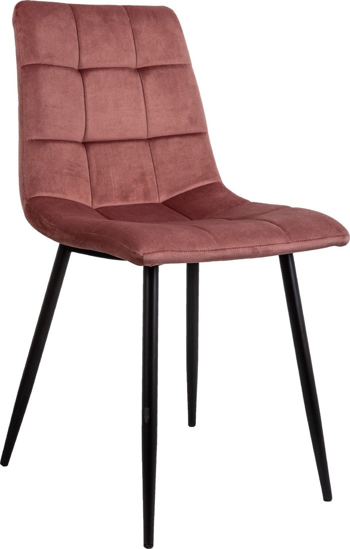 

Стул AksHome Dallas 68746 (велюр, розовый/черный)