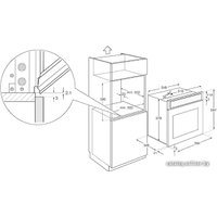 Электрический духовой шкаф Electrolux EOA5651BAX