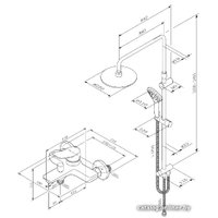 Душевая система  AM.PM X-Joy F40885A34