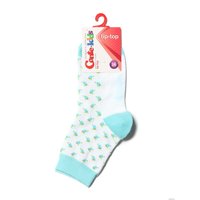 Носки Conte-kids Tip-Top 5С-11СП (р. 16, белый-бледно-бирюзовый 273)