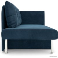 Тахта Мебель-АРС Алиса (велюр, темно-синий luna 034)