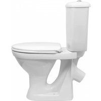 Унитаз напольный Оскольская керамика Суперкомпакт (белый, вертикальный выпуск)