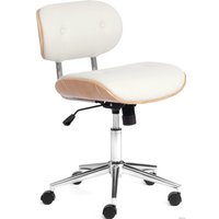 Офисное кресло TetChair Craft (иск. кожа, натуральный/белый) в Солигорске