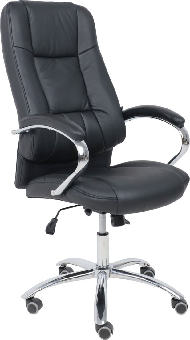 

Офисное кресло AksHome King A (натуральная кожа, черный)