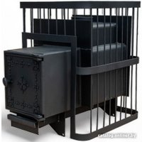 Банная печь ComfortProm Сталь 8мм 20м3, чугунная дверь