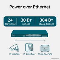 Управляемый коммутатор 2-го уровня TP-Link TL-SG3428MP V2