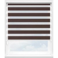 Шторы день-ночь Jalux День-Ночь Софт s 15 85x160 (шоколадный)