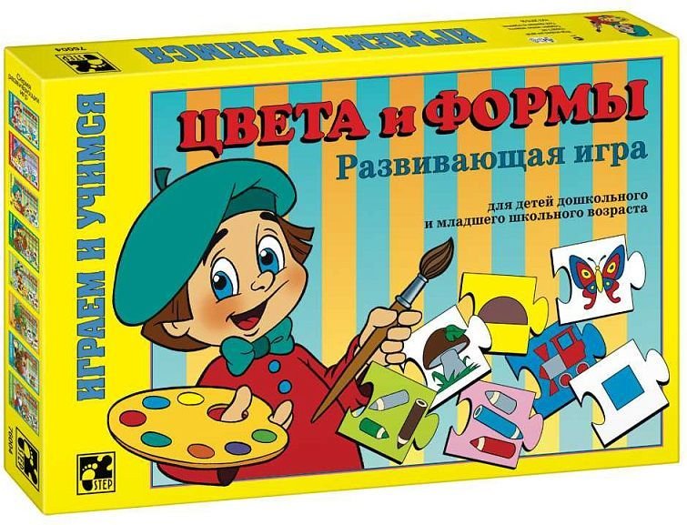 

Развивающая игра Step Puzzle Цвета и формы 76004