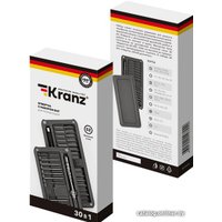Набор отвертка с битами Kranz KR-12-4752 (30 предметов)