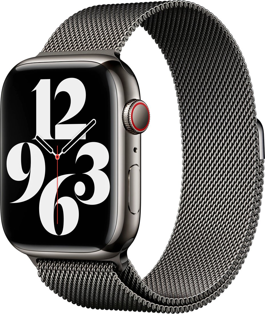 

Браслет Apple Milanese Loop MTJQ3 (45 мм, графит, размер R)