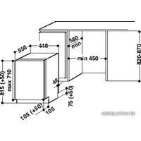 Встраиваемая посудомоечная машина Whirlpool ADGU 851 IX