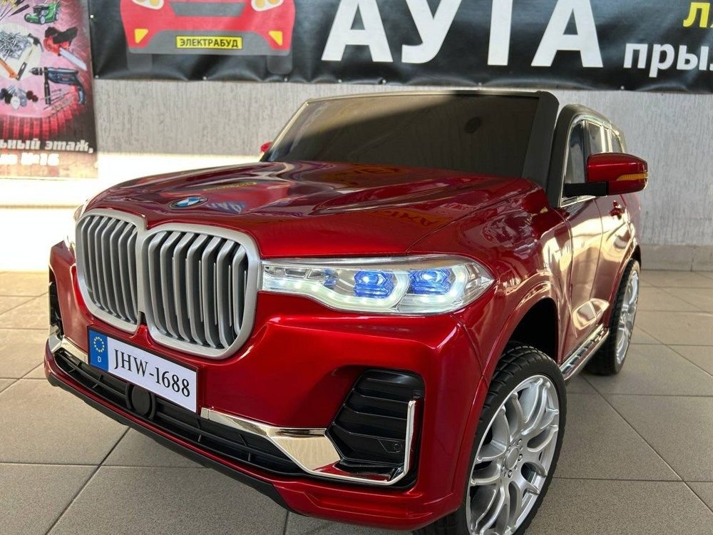 

Электромобиль Baby Driver BMW X7+ Качалка 2288 (красный глянец)